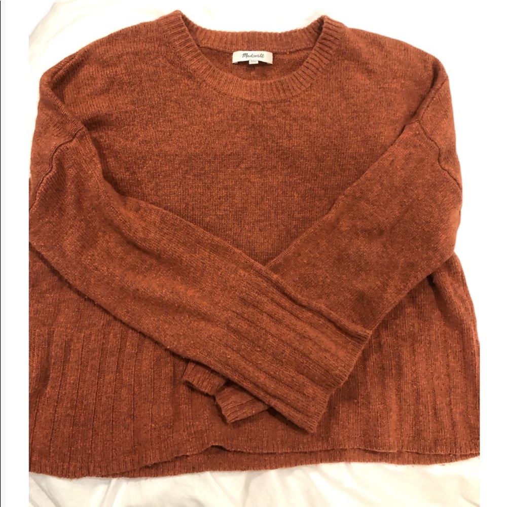 Madewell Rust Sweater - Picture 3 of 4